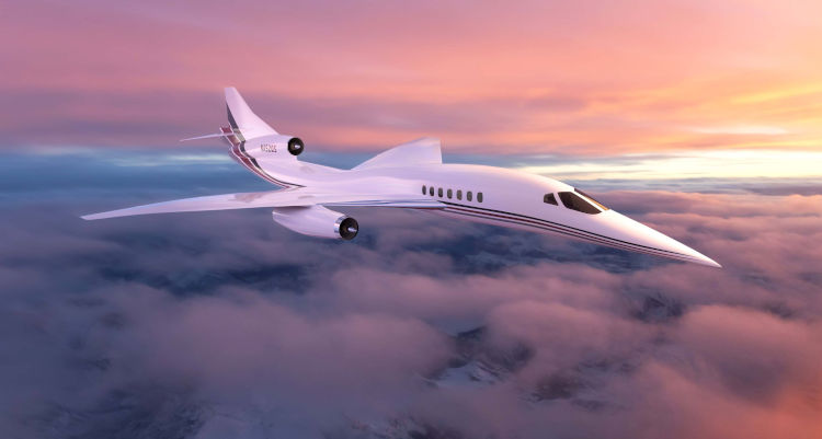 NetJets AS2 supersonic jet