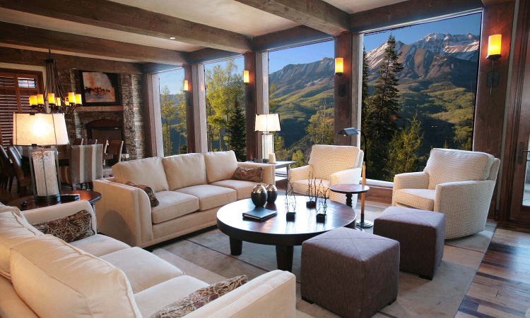 Equity Estates Telluride Living Room