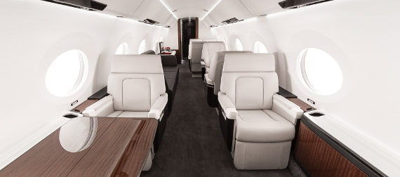 Gulfstream G500 Interior